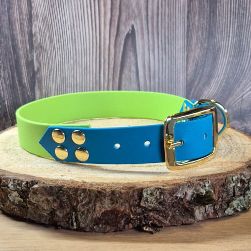Shadow - Collier personnalisable chien en biothane - fait main