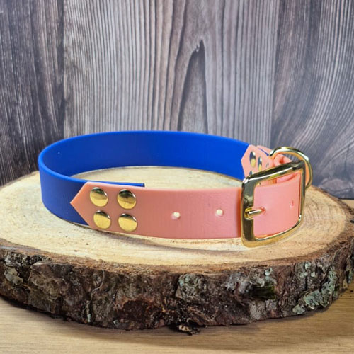 Shadow - Collier personnalisable chien en biothane - fait main