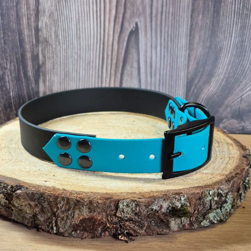 Shadow - Collier personnalisable chien en biothane - fait main