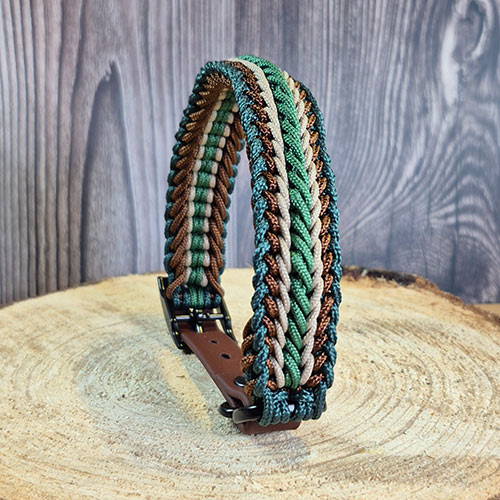 Didier Mini <br>Collier en paracorde tressée – Image 2