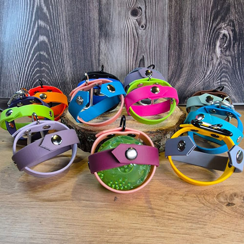 Babal- porte balle pour chien en biothane - fait main