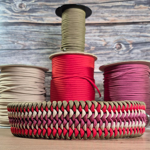 JerryLee - Collier en paracorde tressée - Pret à partir