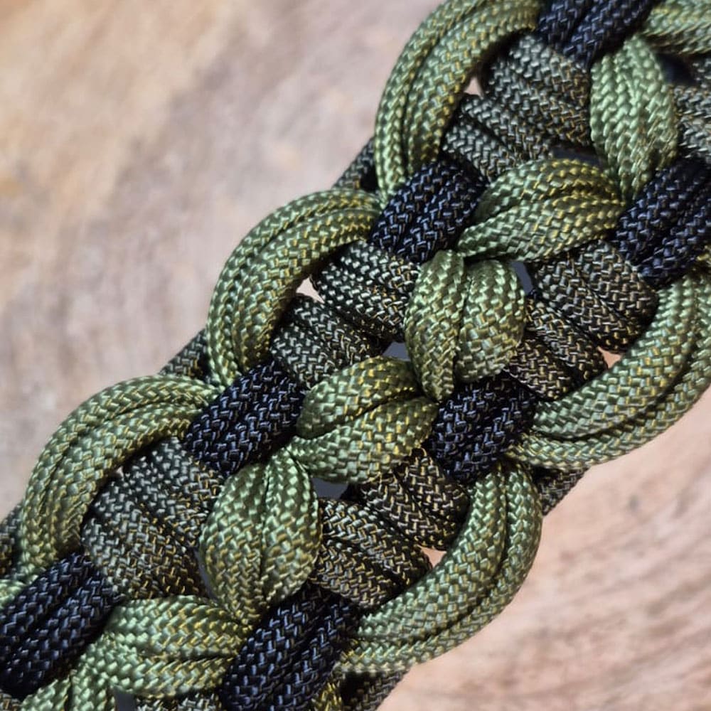 Diabolo - Collier chien en paracorde tressée - Pret à partir