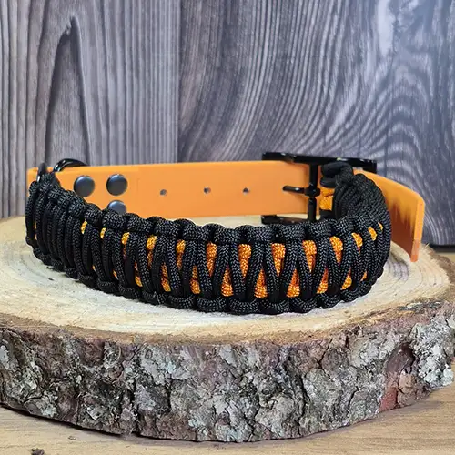 Argos - Collier chien en paracorde tressée