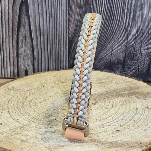 Belle Mini - Collier chien en paracorde tressée - envoi immédiat