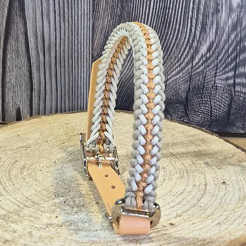 Belle Mini - Collier chien en paracorde tressée - envoi immédiat