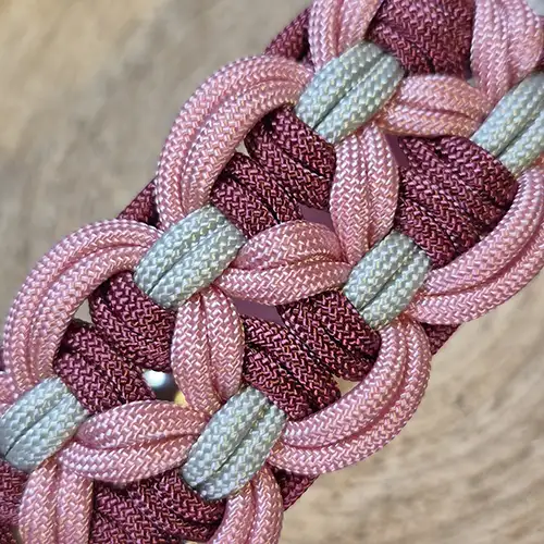 Diabolo - Collier chien en paracorde tressée - envoi immediat