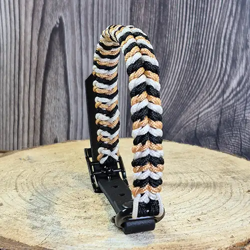 Ficelle Mini - Collier chien en paracorde tressée - envoi immédiat