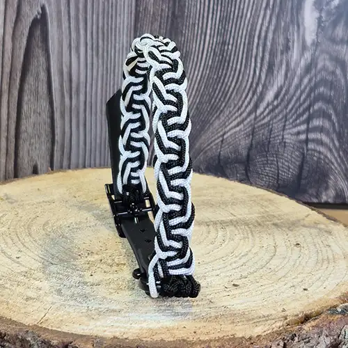 Laïka Mini - Collier chien en paracorde tressée - envoi immédiat