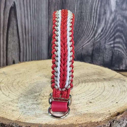 Fang Mini - Collier chien en paracorde tressée - envoi immediat