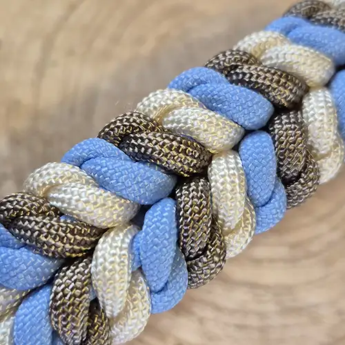 Ficelle - Collier chien en paracorde tressée - envoi immediat