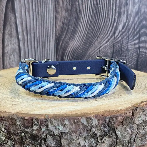 Lady Mini - Collier chien en paracorde tressée - envoi immédiat